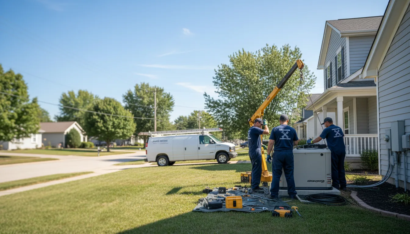 Generator Installation in Winchester, IN near me